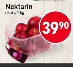 Nærbutikken Nektarin i kurv, tilbud