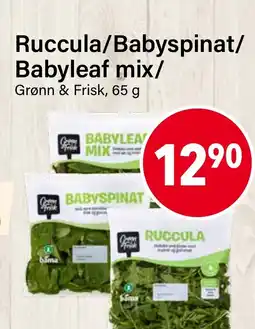 Nærbutikken Ruccula/Babyspinat/ Babyleaf mix/ tilbud