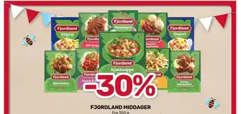 Coop Marked FJORDLAND MIDDAGER tilbud
