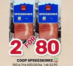 Coop Marked COOP SPEKESKINKE tilbud