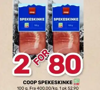 Coop Marked COOP SPEKESKINKE tilbud