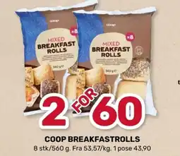 Coop Marked COOP BREAKFASTROLLS tilbud