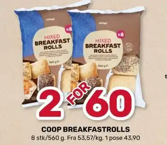 Coop Marked COOP BREAKFASTROLLS tilbud