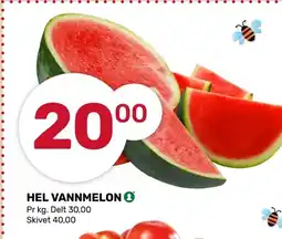 Coop Marked HEL VANNMELON tilbud