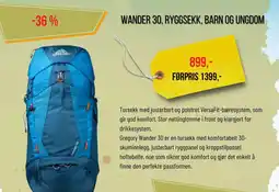 XXL Sport WANDER 30, RYGGSEKK, BARN OG UNGDOM tilbud