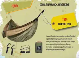 XXL Sport DOUBLE HAMMOCK, HENGEKØYE tilbud