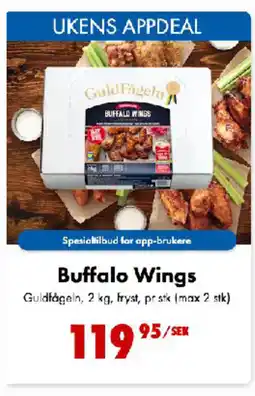 Nordby Supermarket Buffalo Wings tilbud