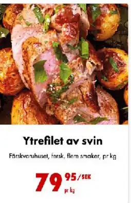Nordby Supermarket Ytrefilet av svin tilbud