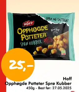 Havaristen Hoff Opphøgde Potteter Sprø Kubber tilbud