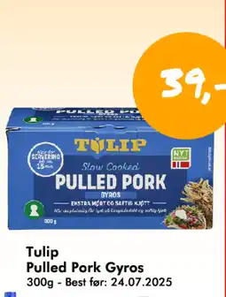 Havaristen Tulip Pulled Pork Gyros tilbud