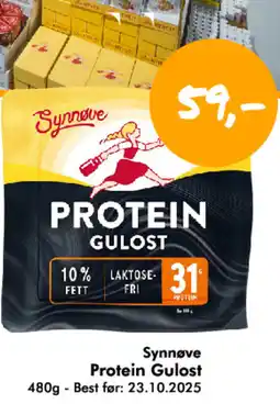 Havaristen Synnøve Protein Gulost tilbud