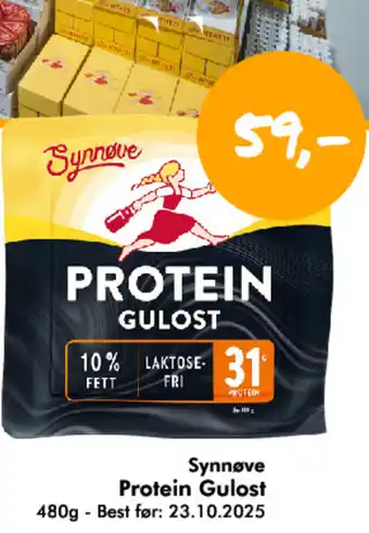 Havaristen Synnøve Protein Gulost tilbud
