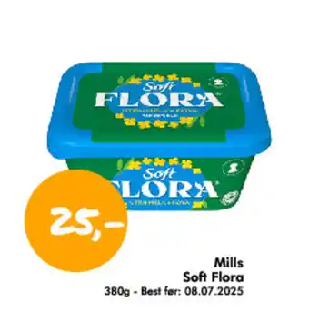 Havaristen Mills Soft Flora tilbud