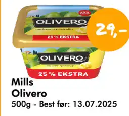 Havaristen Mills OLIVERO tilbud