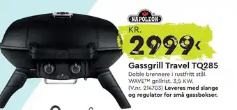 Mekk Gassgrill Travel TQ285 tilbud