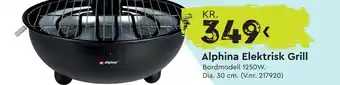 Mekk Alphina Elektrisk Grill tilbud