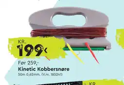 Mekk Kinetic Kobbersnøre tilbud