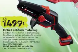 Mekk Einhell enhånds motorsag tilbud