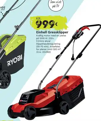 Mekk Einhell Gressklipper tilbud