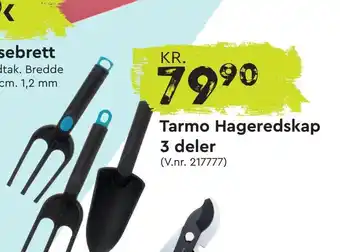 Mekk Tarmo Hageredskap 3 deler tilbud