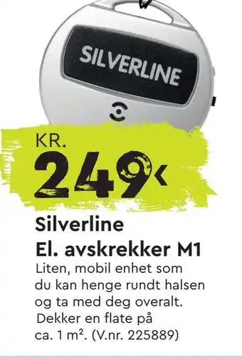 Mekk Silverline El. avskrekker M1 tilbud
