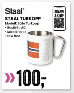 Sport Outlet STAAL TURKOPP tilbud
