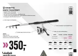 Sport Outlet KINETIC TELESKOPSETT tilbud