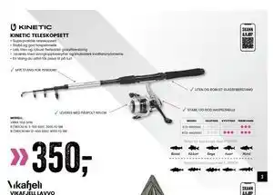 Sport Outlet KINETIC TELESKOPSETT tilbud