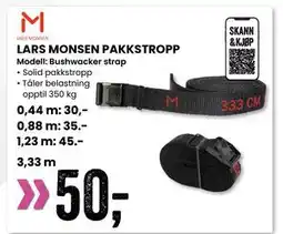 Sport Outlet LARS MONSEN PAKKSTROPP tilbud