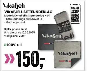 Sport Outlet VIKAFJELL SITTEUNDERLAG tilbud