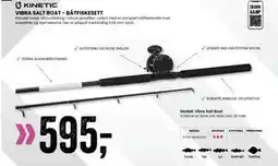 Sport Outlet VIBRA SALT BOAT - BÅTFISKESETT tilbud