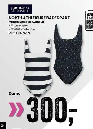 Sport Outlet NORTH ATHLEISURE BADEDRAKT tilbud