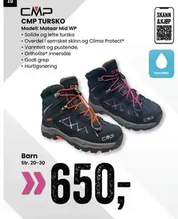Sport Outlet CMP TURSKO tilbud