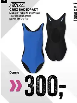 Sport Outlet CRUZ BADEDRAKT tilbud