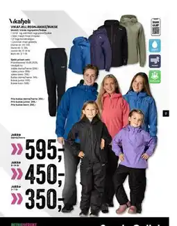 Sport Outlet VIKAFJELL REGNJAKKE/BUKSE tilbud