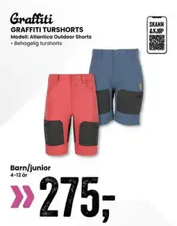 Sport Outlet GRAFFITI TURSHORTS tilbud