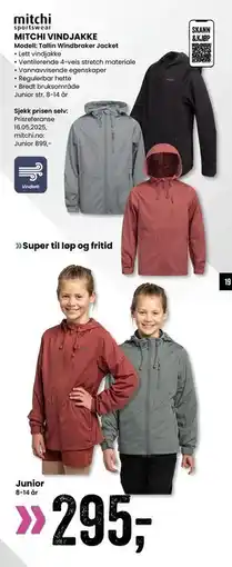 Sport Outlet MITCHI VINDJAKKE tilbud