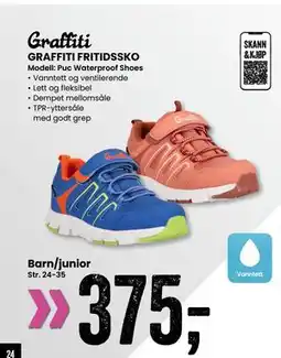 Sport Outlet GRAFFITI FRITIDSSKO tilbud
