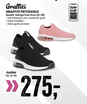 Sport Outlet GRAFFITI FRITIDSSKO tilbud