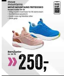 Sport Outlet MOVE MOUNTAINS FRITIDSSKO tilbud