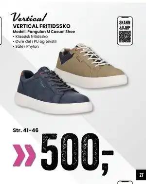 Sport Outlet VERTICAL FRITIDSSKO tilbud