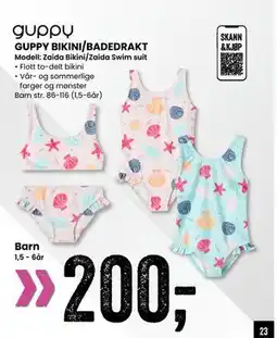 Sport Outlet GUPPY BIKINI/BADEDRAKT tilbud