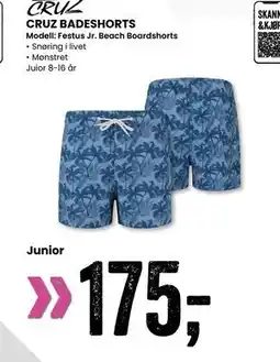 Sport Outlet CRUZ BADESHORTS tilbud