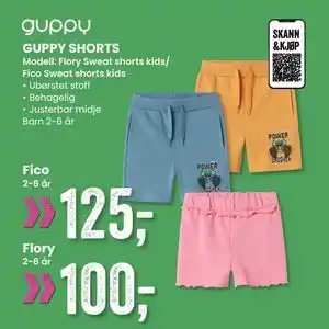 Sport Outlet GUPPY SHORTS tilbud