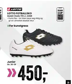 Sport Outlet LOTTO FOTBALLSKO tilbud