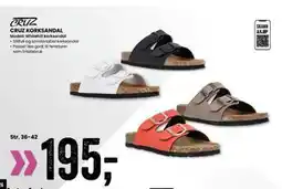 Sport Outlet CRUZ KORKSANDAL tilbud