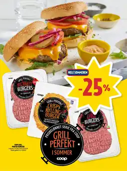 Coop Prix COOP GRILL PERFEKT BURGERE tilbud