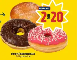 Coop Prix DONUTS/BERLINERBOLLER tilbud