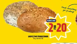 Coop Prix GROVE/FINE FROKOSTBRØD tilbud