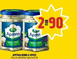 Coop Prix APETINA HERBS & SPICES tilbud